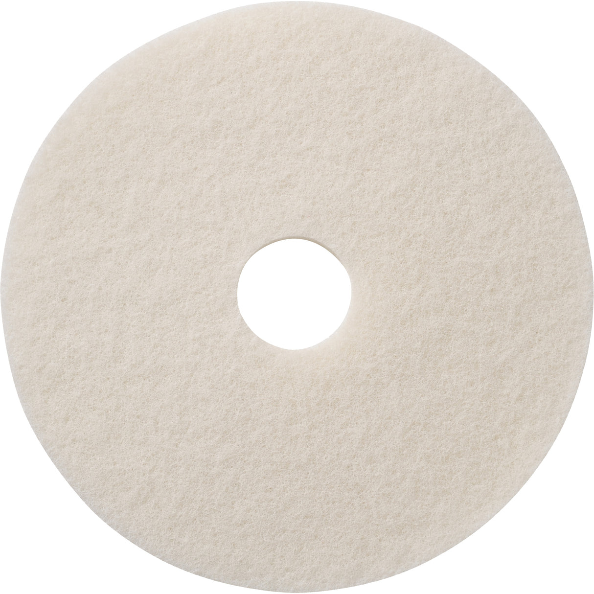 Floor Pads, 13", Polish, White