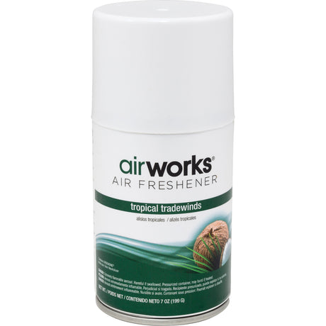 AirWorks® Metered Air Fresheners, Tropical Tradewinds, Aerosol Can