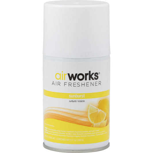 AirWorks® Metered Air Fresheners, Sunburst, Aerosol Can
