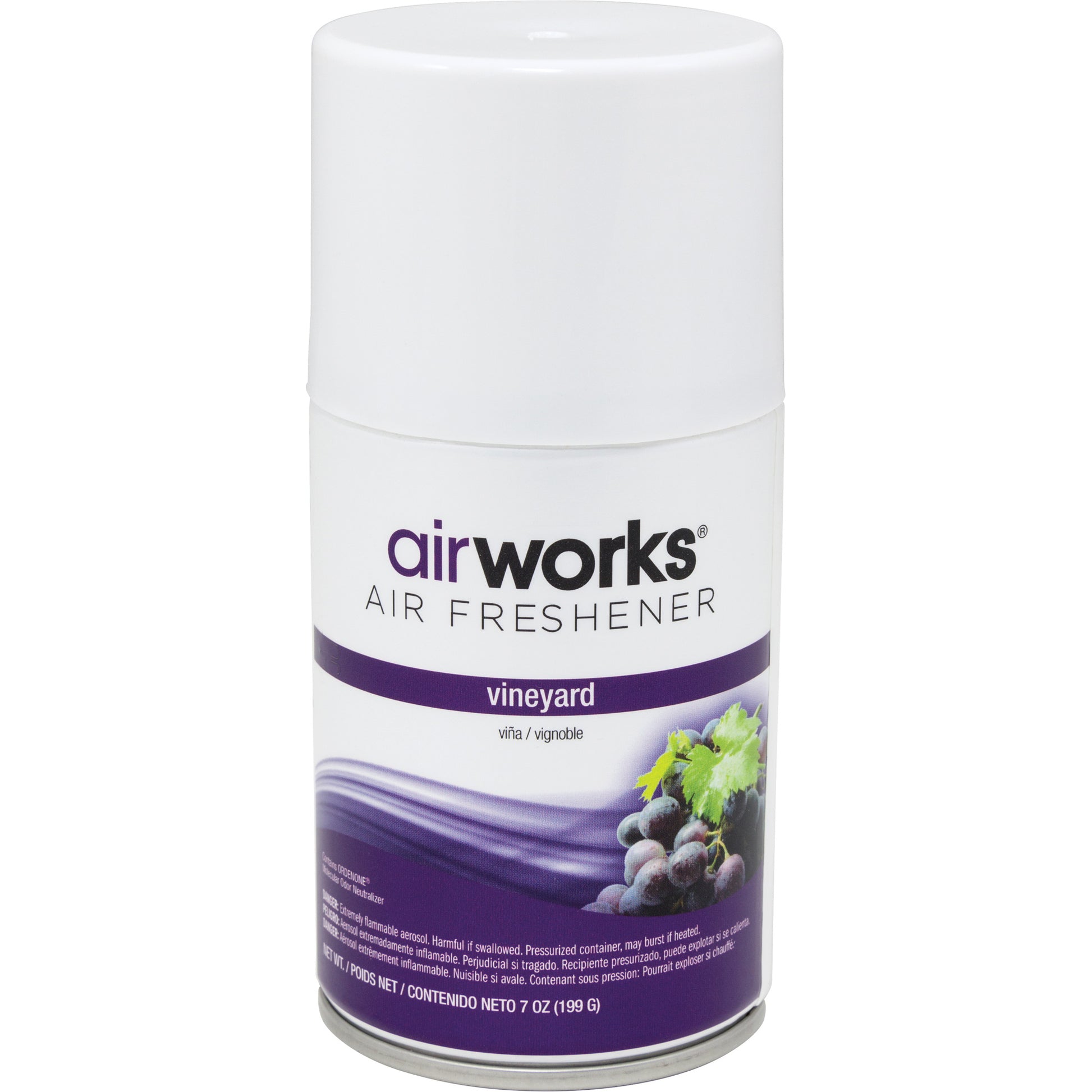 AirWorks® Metered Air Fresheners, Vineyard, Aerosol Can