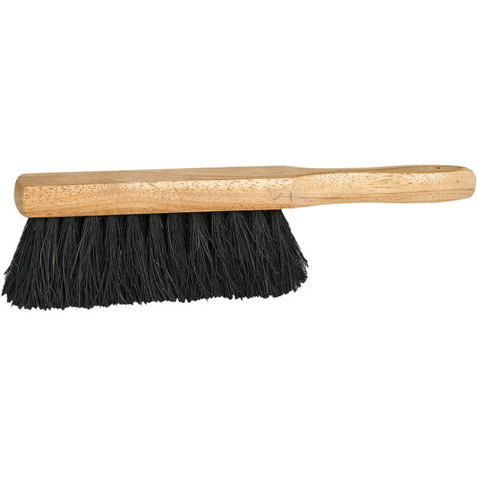 Wood Block Cleaning Brush, 12-1/4" L, Tampico Bristles, Black