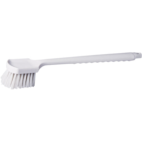 Long Handle Pot Brush, 20" L, Polypropylene Bristles, White