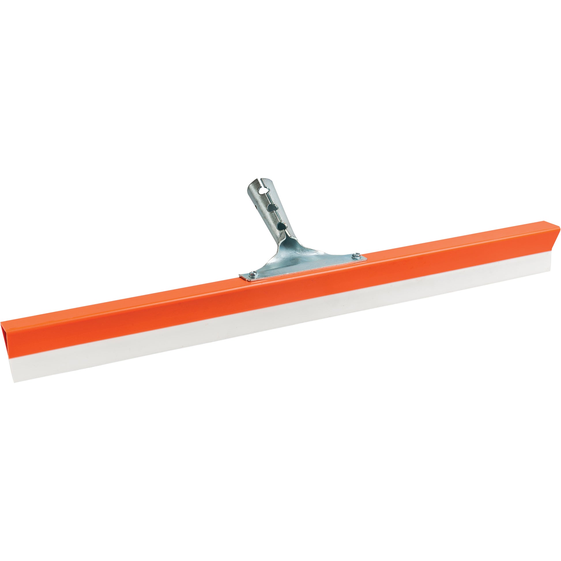 Ridged Chemical-Resistant Floor Squeegee, 24", Straight Blade