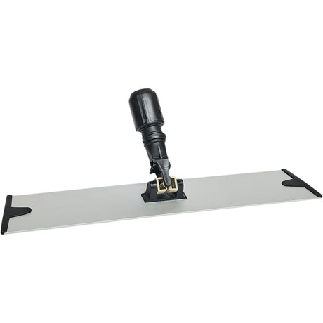 Microfiber Hook & Loop Dust Mop Frame, 18", Aluminum