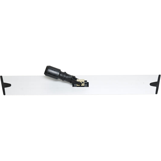 Microfiber Hook & Loop Dust Mop Frame, 24", Aluminum
