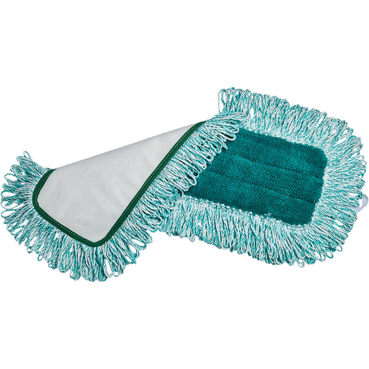 Dry Pad with Fringe, Hook and Loop Style, Microfibre/Polyester, 18" L x 5-3/4" W