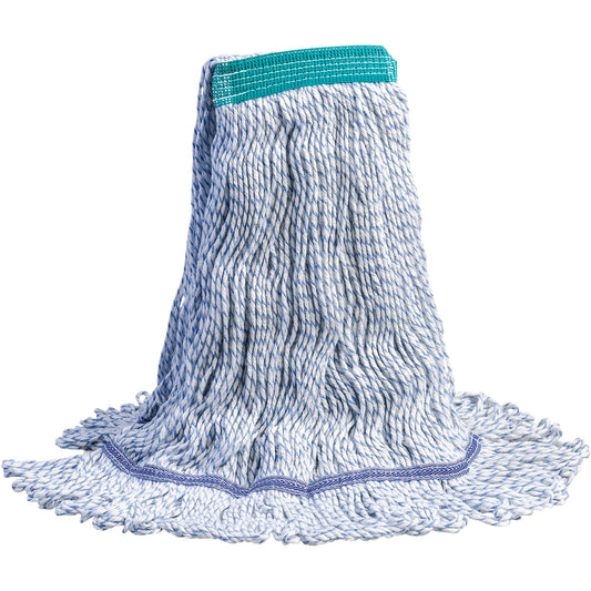 CandyStripe Waxer™ Mops, Floor Finishing, Polyester/Rayon, 20 oz., Loop Style