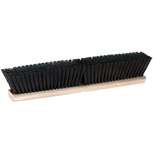 Push Broom Head, 24", Medium, Polypropylene Bristles