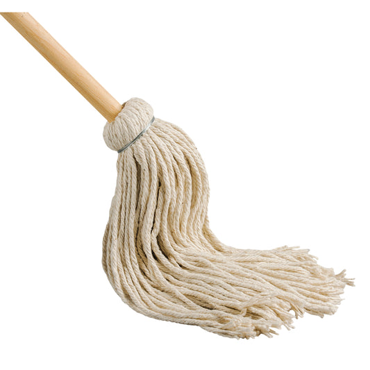 SynRay™ Yacht Mop with Handle, Rayon, 8 oz., Cut Style