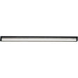 Window Squeegee Channel and Rubber, 12", Rubber, Stainless Steel Frame