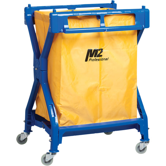 X-Style Laundry Cart, Plastic, 25" W x 26" D x 37" H