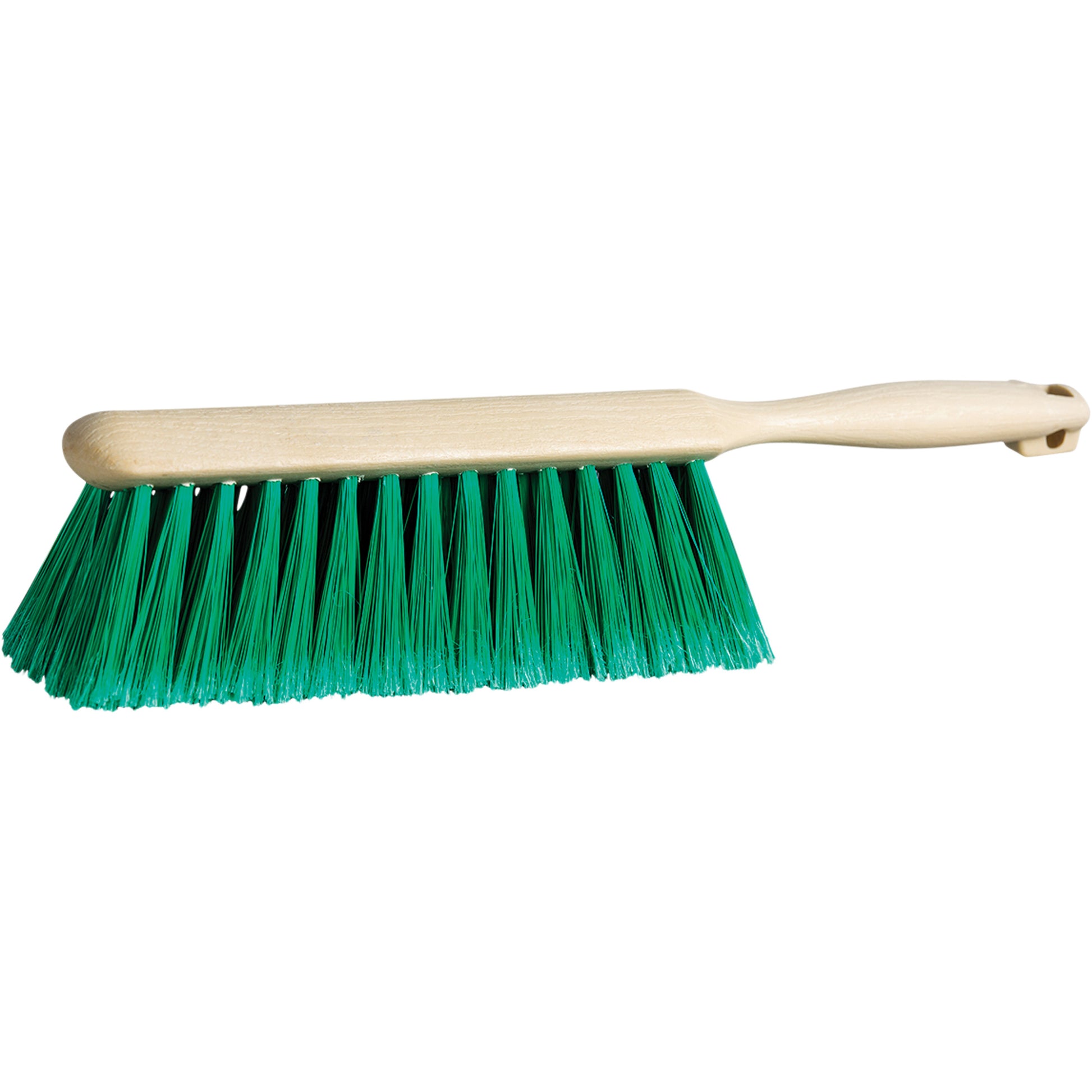 Counter Brush, 12-3/4" L, Polypropylene Bristles, Green