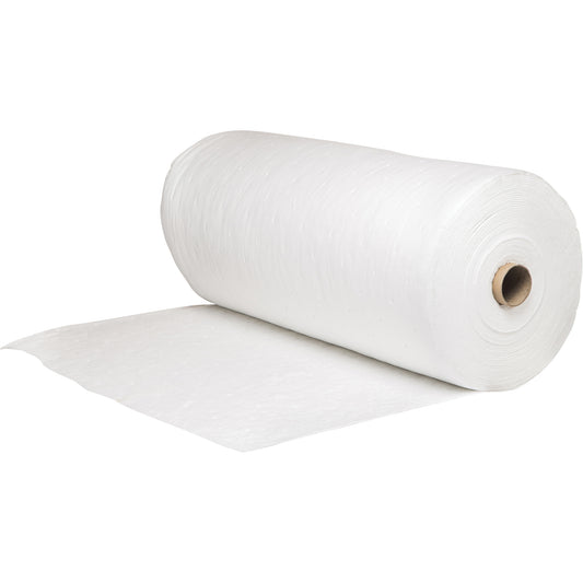 3M Petroleum Sorbent Pad, Heavyweight, 131.234' L x 38" W, 78.6 gal. Absorbancy