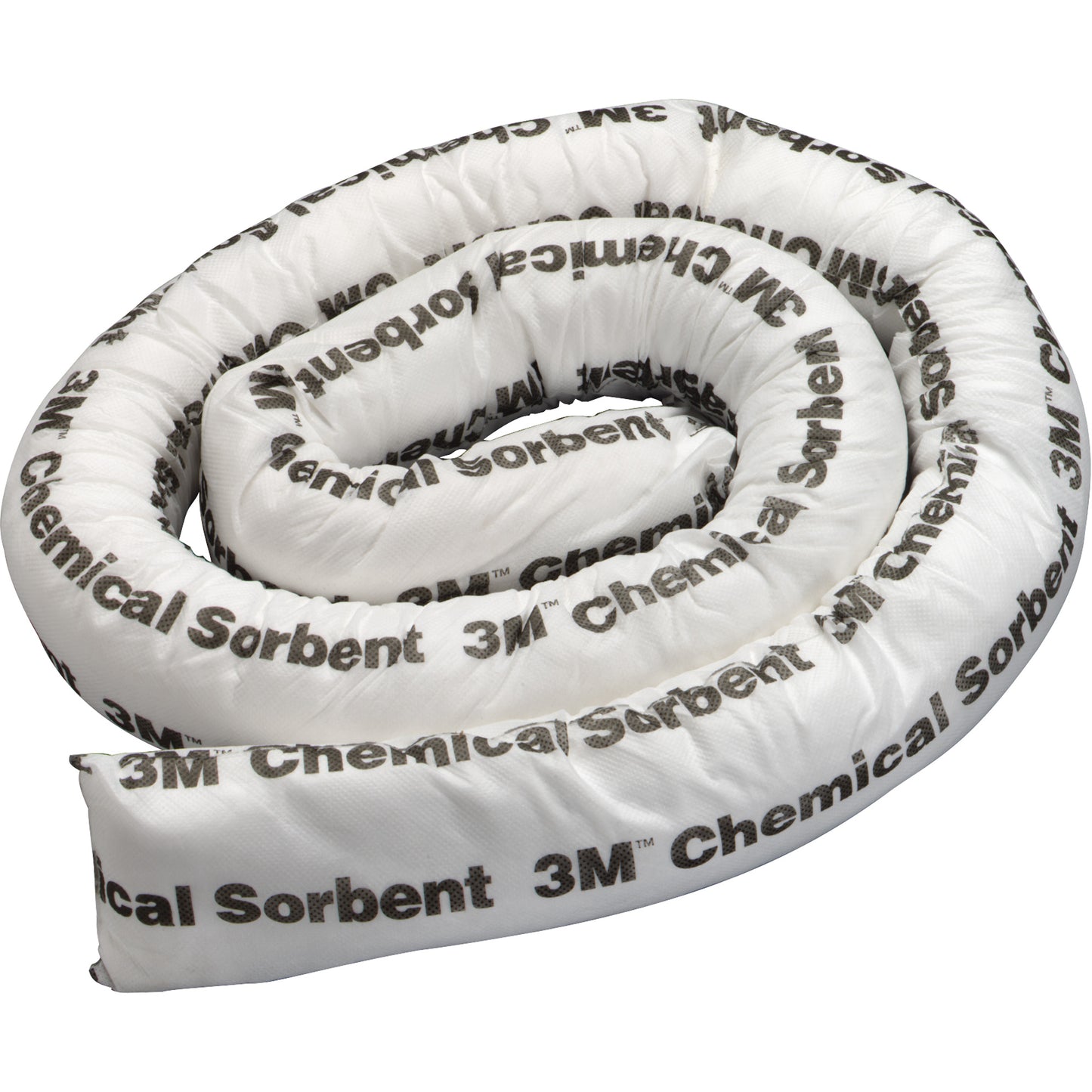 3M Chemical Sorbent Mini-Boom, Hazmat, 8' L x 3" W, 15.5 gal Absorbancy