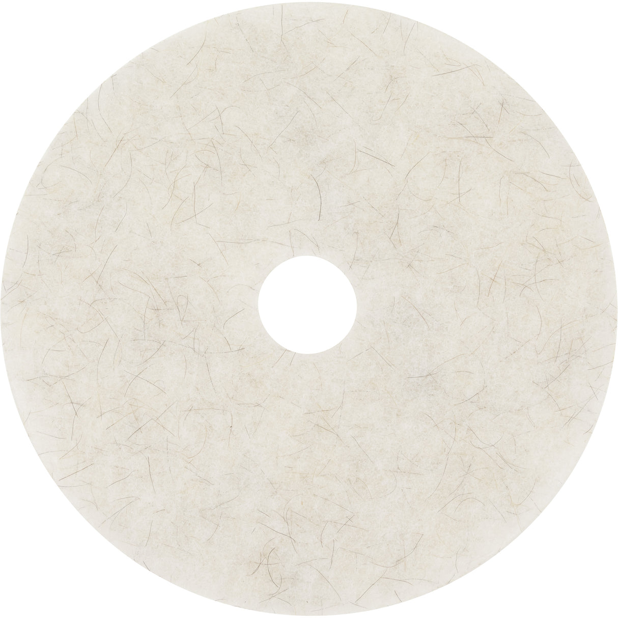 Natural Blend Pad, 20", Burnishing, White