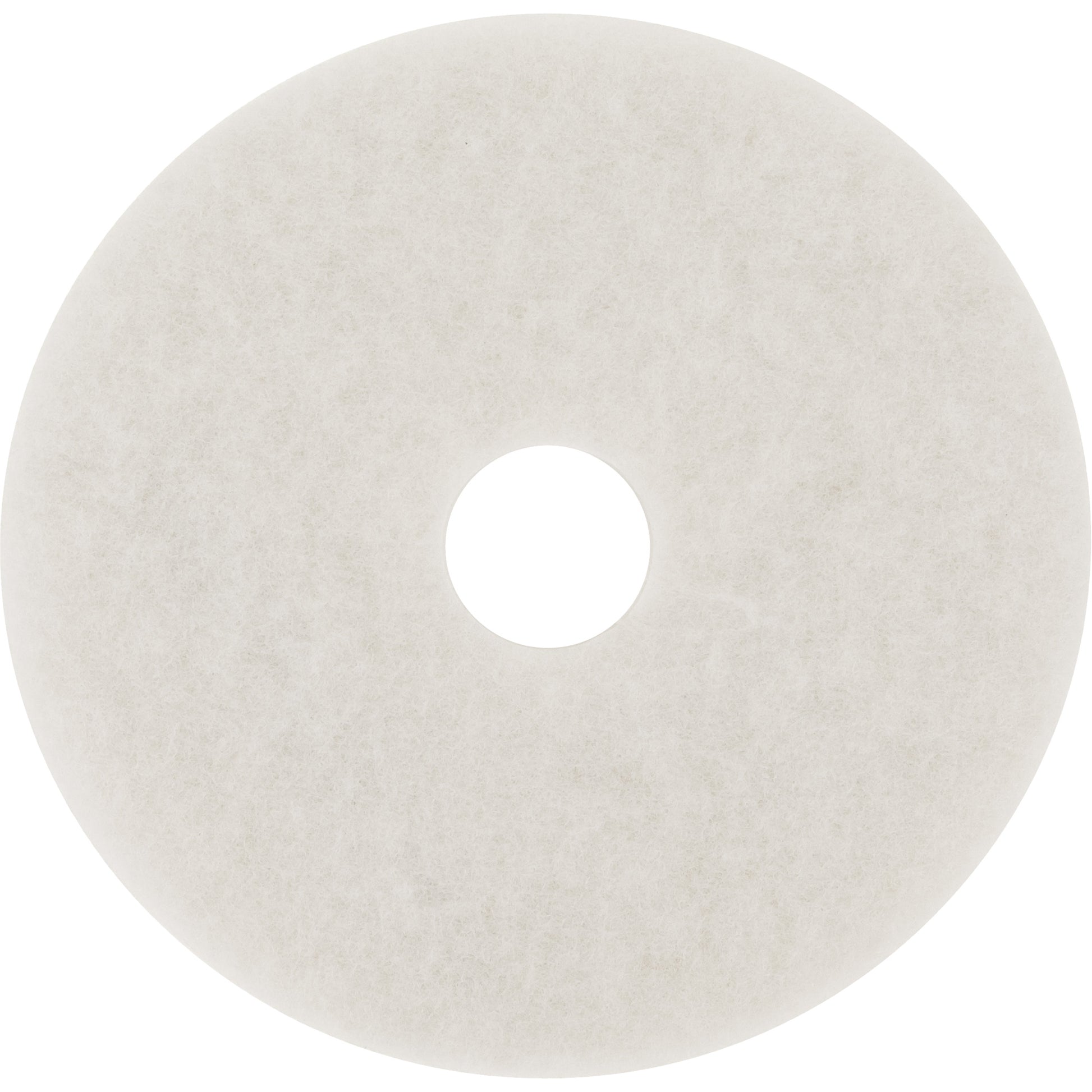 Floor Pad, 10", Buffing/Cleaning/Polish, White