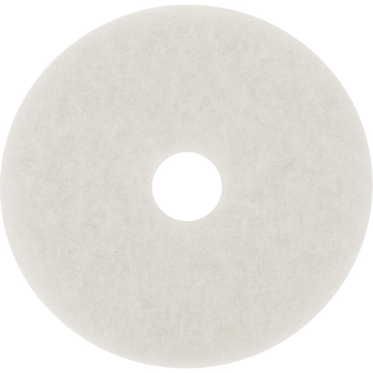 Floor Pad, 10", Buffing/Cleaning/Polish, White