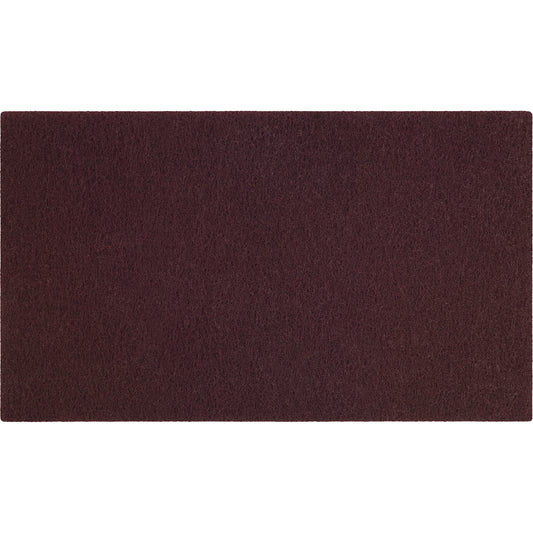Floor Pad, 14" x 28", Scrubbing, Maroon