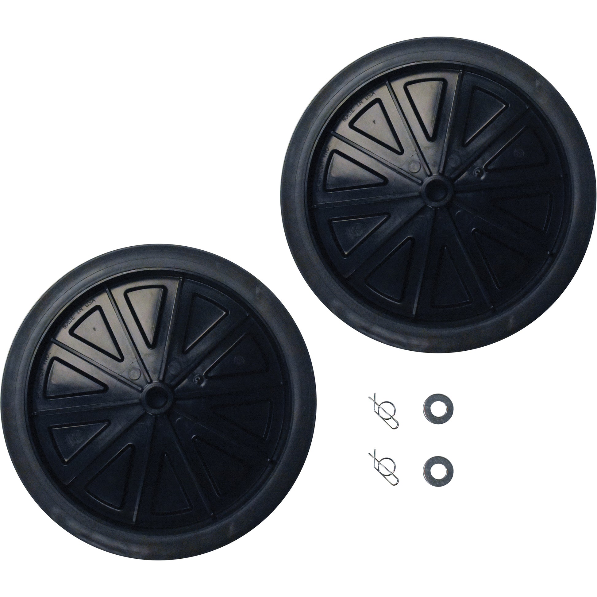 Replacement Wheel Kit for Receptacle Dolly