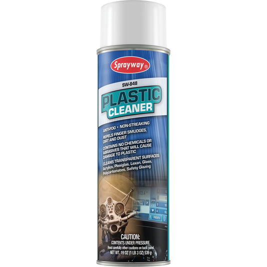 Plastic Cleaner, 19 fl. oz., Aerosol Can