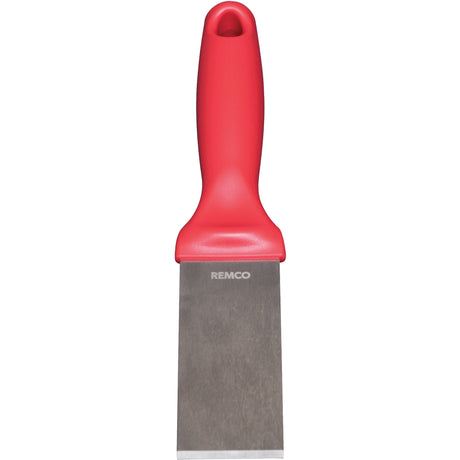 Food Service Scraper, Red, 1-1/2" W x 9" L