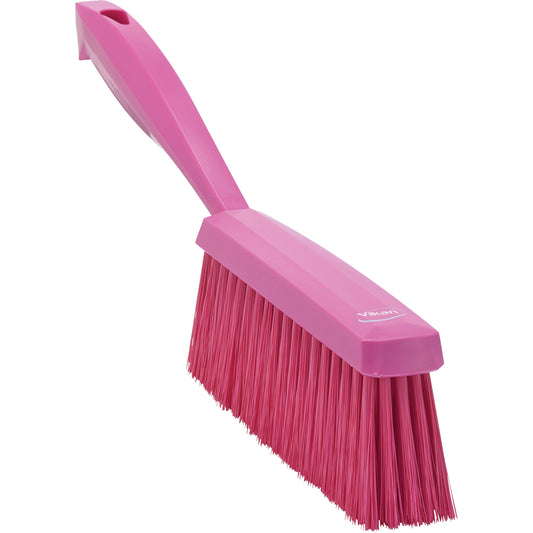 Bench Brush, Soft Bristles, 13" Long, Pink