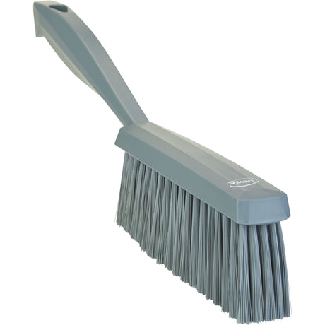 Bench Brush, Soft Bristles, 13" Long, Grey
