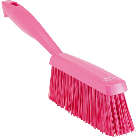 Food Hygiene Hand Brush, Medium Bristles, 13" Long, Pink