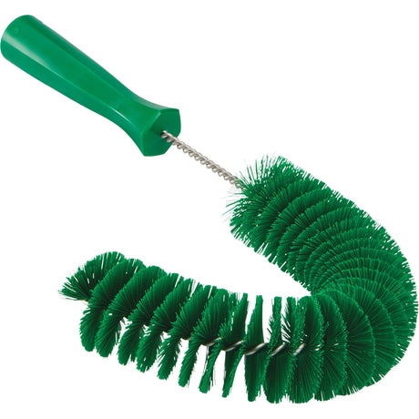Hooked Brush, Medium/Stiff Bristles, 15-1/2" Long, Green