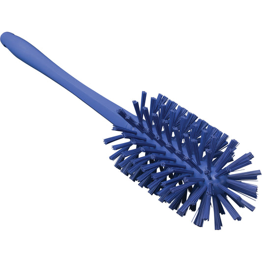 One-Piece Brush, Stiff Bristles, 17" Long, Purple
