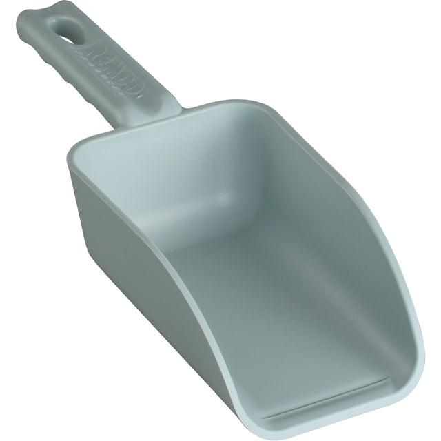 Small Hand Scoop, Plastic, Grey, 32 oz.