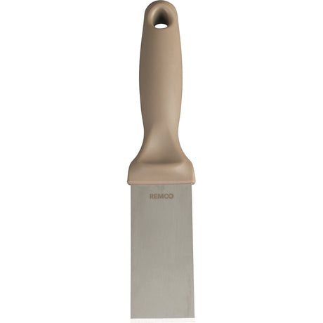 Stainless Steel Scraper, Brown, 1-1/2" W x 9" L