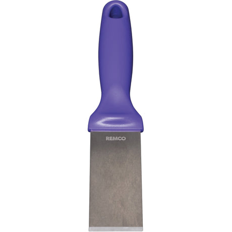 Stainless Steel Scraper, Purple, 1-1/2" W x 9" L