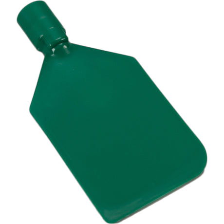 Stiff Paddle Scraper, Green, 4-1/2" W x 8-3/4" L