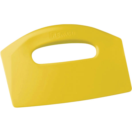 Bench Scraper, Yellow, 5" W x 8" L