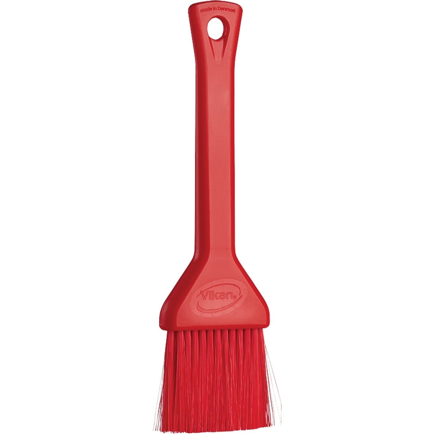 2" Pastry Brush, Soft Bristles, 7-3/4" Long, Red