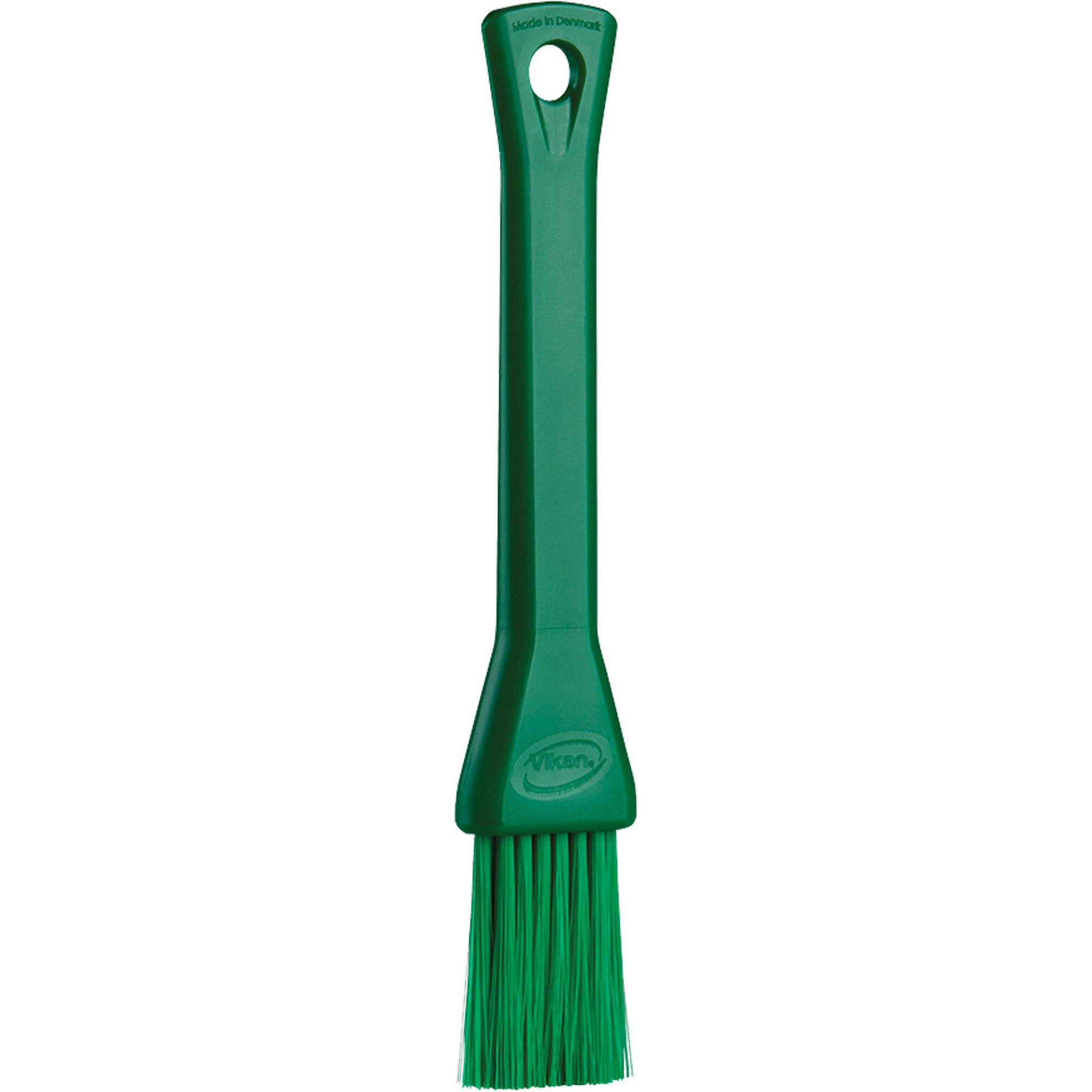 1" Pastry Brush, Soft Bristles, 7-3/4" Long, Green