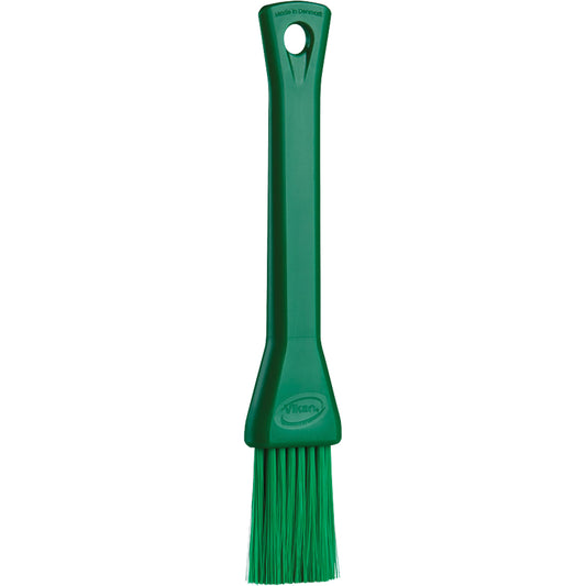 1" Pastry Brush, Soft Bristles, 7-3/4" Long, Green