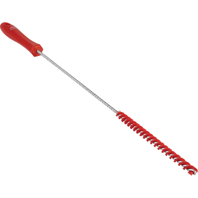 0.375" Valve Brush, Stiff Bristles, 20" Long, Red