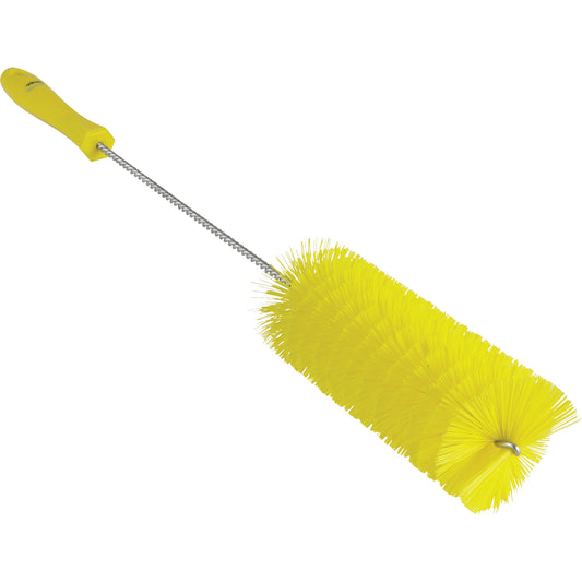 2.4" Detail Valve Brush, Medium Bristles, 20" Long, Yellow