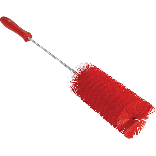 2.4" Detail Valve Brush, Medium Bristles, 20" Long, Red