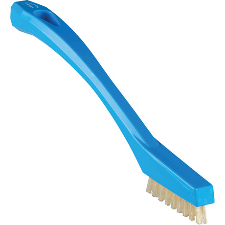 High Temperature Detail Brush, Extra Stiff Bristles, 8" Long, Blue