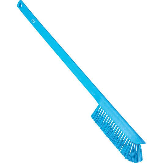 Ultra-Slim Wand Brush, Extra Stiff Bristles, 23-1/2" Long, Blue