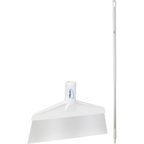 Floor Scraper with Handle, White, 9-3/5" W x 55-9/10" L