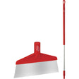 Floor Scraper with Handle, Red, 9-3/5" W x 55-9/10" L