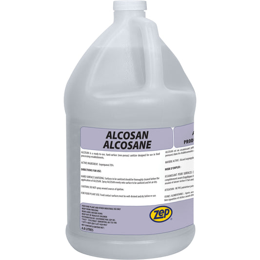 Alcosan Hard Surface Sanitizer, 4 L, Jug