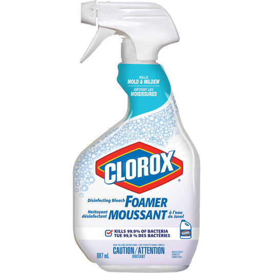 Disinfectant Bleach Foamer, 887 ml, Trigger Bottle