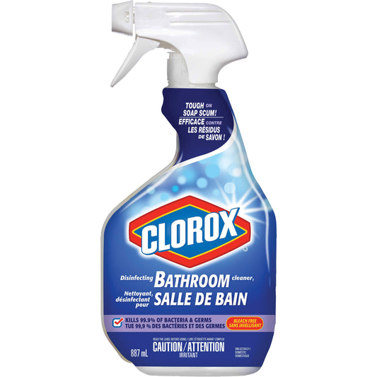 Disinfecting Bathroom Cleaner, 887 ml, Trigger Bottle