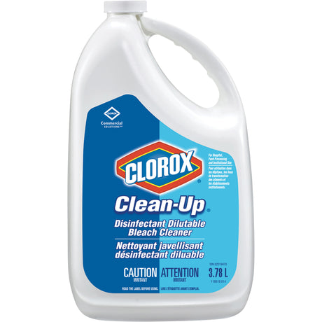 Clean-Up® with Bleach Surface Disinfectant Cleaner, 3.78 L, Jug