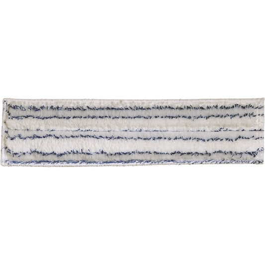 Microlight Floor Pad, Scrubber, Microfibre/Polyester, 5" x 18"
